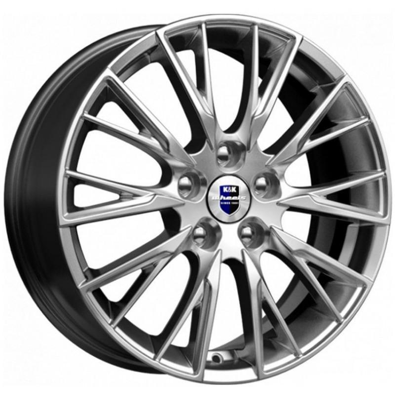 K&K Солт 6.5x17 5*114.3 ET45 DIA67.1 Дарк платинум Литой