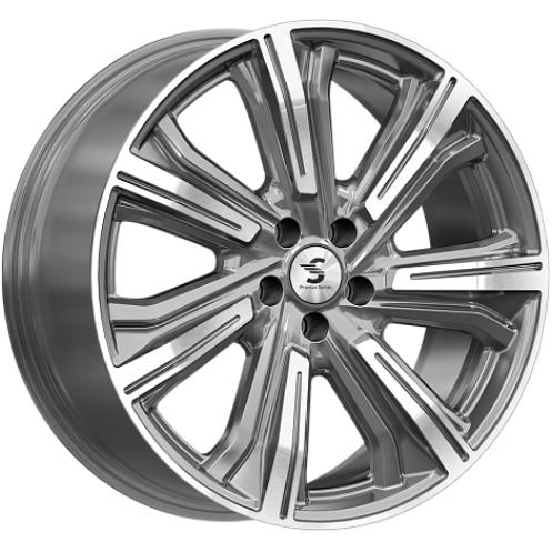 K&K Kleemann 8.5x20 5*112 ET28 DIA66.6 Diamond gloss graphite Литой