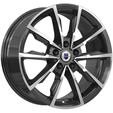 K&K Меренге 7.5x17 5*114.3 ET45 DIA67.1 Алмаз черный Литой