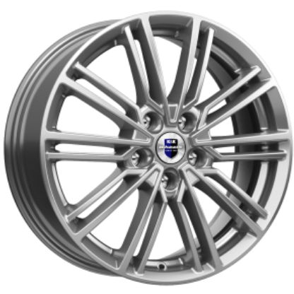 K&K Эрфурт 7x17 5*108 ET50 DIA63.3 Дарк платинум Литой