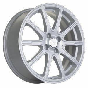 Khomen KHW 1707 6.5x17 4*100 ET44 DIA54.1 F-Silver Литой