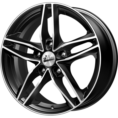 iFree Moskva 6.5x16 5*114.3 ET45 DIA67.1 Блэк Джек Литой