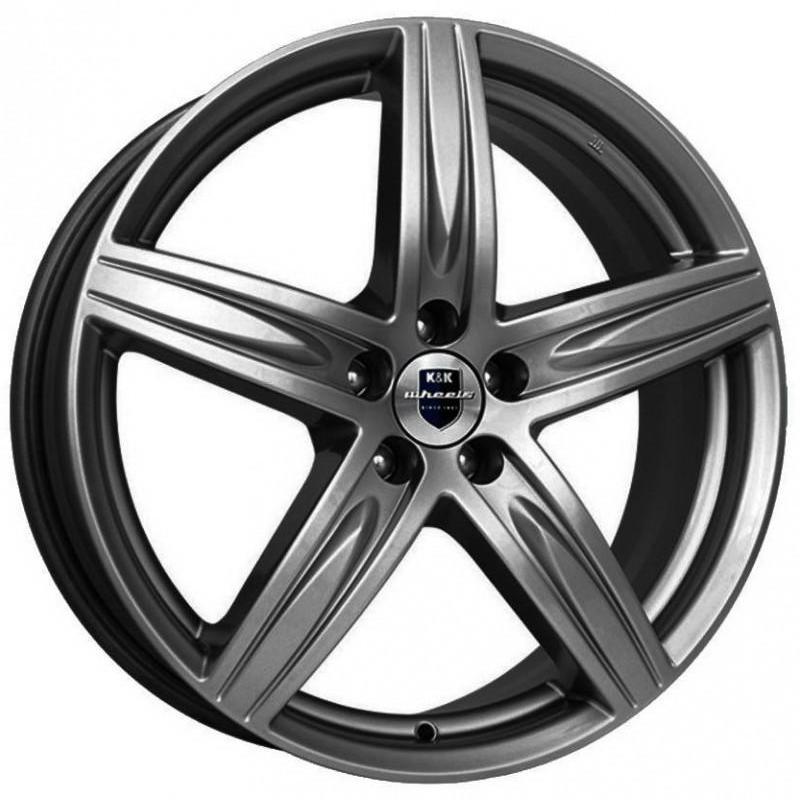 K&K Андорра 6.5x16 5*114.3 ET45 DIA67.1 Дарк платинум Литой