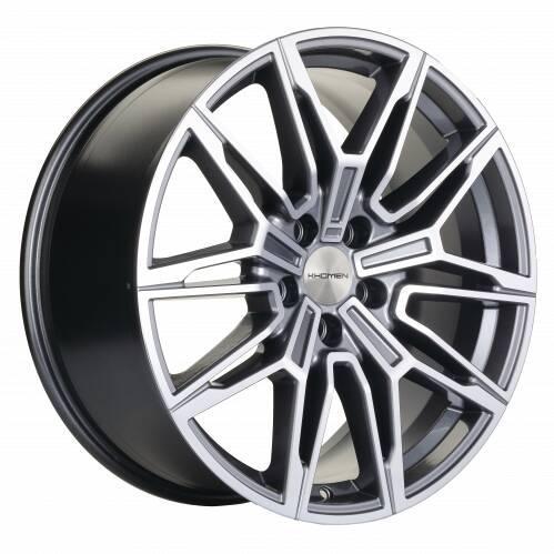 Khomen KHW 1904 8.5x19 5*112 ET38 DIA66.6 Gray-FP Литой