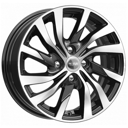 K&K КС882 6x15 4*100 ET40 DIA60.1 Алмаз черный Литой