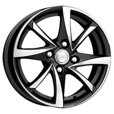 K&K Игуана 6.5x15 4*98 ET35 DIA58.6 Алмаз черный Литой
