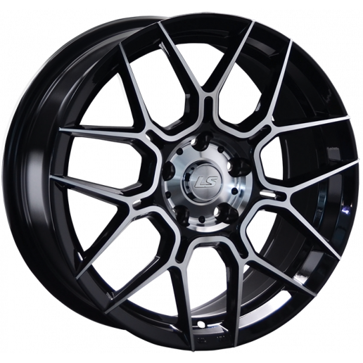 LS 1265 8x18 5*114.3 ET45 DIA67.1 BKF Литой