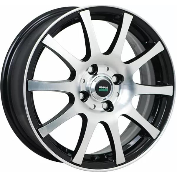 Megami MGM-2 5.5x14 4*100 ET43 DIA60.1 BKF Литой