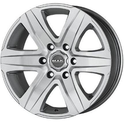 MAK Stone 6 8.5x20 6*139.7 ET30 DIA100.1 Silver Литой