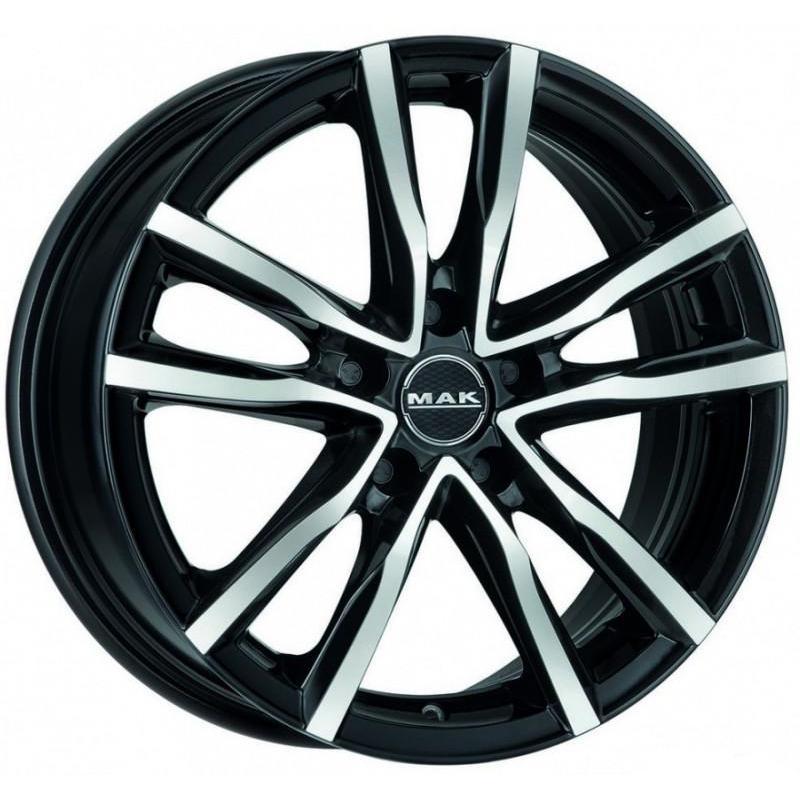 MAK Milano 8x18 5*112 ET50 DIA57.1 Black mirror Литой