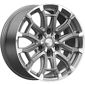 Скад Авилис 8x18 6*139.7 ET25 DIA106.1 Алмаз графит Литой