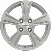 Khomen KHW 1502 6x15 4*100 ET45 DIA56.6 Black Литой