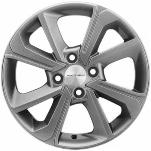 Khomen KHW 1501 6x15 4*100 ET40 DIA60.1 G-Silver Литой