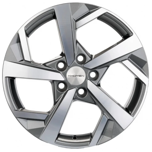Khomen KHW 1712 7x17 5*114.3 ET40 DIA66.1 Gray-FP Литой