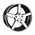 LS 742 8.5x19 5*114.3 ET40 DIA67.1 BKF Литой