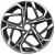 Khomen KHW 1716 7x17 5*110 ET40 DIA67.1 Black-FP Литой Khomen KHW 1716 7x17 5*110 ET40 DIA67.1 Black-FP Литой