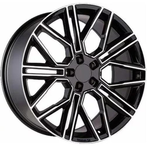 Khomen KHW 2101 9.5x21 5*114.3 ET40 DIA64.1 Black-FP Литой