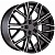 Khomen KHW 2101 9.5x21 5*130 ET46 DIA71.6 Black-FP Литой