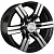 LS 767 8x16 6*139.7 ET10 DIA106.1 BKF Литой