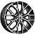 K&K Лилиом 6x16 4*108 ET37 DIA63.3 Алмаз черный Литой