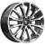K&K КР006 8.5x20 6*139.7 ET33 DIA100.1 Diamond gloss graphite Литой