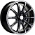 Khomen KHW 1707 6.5x17 4*100 ET50 DIA60.1 Black-FP Литой