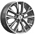 K&K КР012 7x18 5*108 ET36 DIA65.1 Diamond gloss graphite Литой