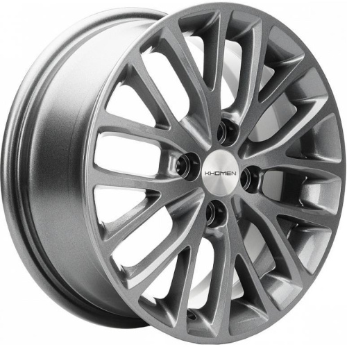 Khomen KHW 1506 6x15 4*100 ET50 DIA60.1 Gray Литой