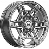 K&K Блэкберн 8x17 6*139.7 ET25 DIA106.1 Дарк платинум Литой