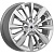 K&K Эрман 6.5x16 4*100 ET45 DIA67.1 Дарк платинум Литой