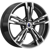 K&K Karrera Light 7x18 5*114.3 ET35 DIA60.1 Алмаз черный Литой
