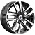 K&K Хант 6x15 4*100 ET45 DIA67.1 Алмаз черный Литой
