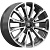 K&K КР006 8.5x20 6*139.7 ET33 DIA100.1 Diamond black gris Литой