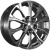 Khomen KHW 1605 6.5x16 5*114.3 ET45 DIA60.1 Black-FP Литой Khomen KHW 1605 6.5x16 5*114.3 ET45 DIA60.1 Black-FP Литой