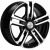 Khomen KHW 1602 6.5x16 5*139.7 ET40 DIA98.5 Black-FP Литой Khomen KHW 1602 6.5x16 5*139.7 ET40 DIA98.5 Black-FP Литой