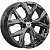 K&K Айона 6.5x18 5*114.3 ET40 DIA64.1 Черный Литой