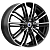 K&K Эрфурт 7x17 4*100 ET41 DIA60.1 Алмаз черный Литой