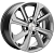 Khomen KHW 1501 6x15 4*100 ET37 DIA60.1 Gray Литой