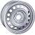 ТЗСК Nissan Almera 6x15 4*114.3 ET45 DIA66.1 Silver Штампованный