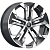 K&K КР015 7.5x19 5*114.3 ET40 DIA64.1 Diamond black gris Литой
