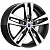 K&K Rassvet 6.5x16 5*112 ET50 DIA57.1 Алмаз черный Литой