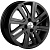 Khomen KHW 1609 6x16 4*100 ET41 DIA60.1 Black Matt Литой