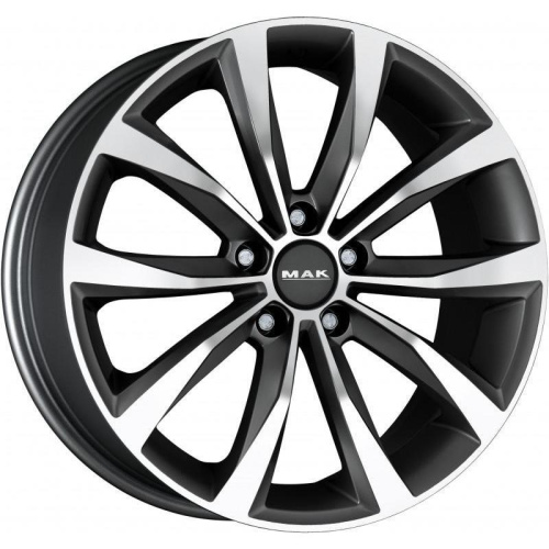 MAK Wolf 7x17 5*98 ET41 DIA58.1 Gunmetal Mirror Face Литой