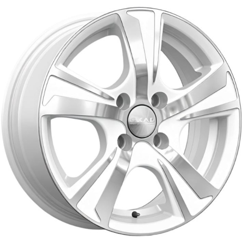 Скад Крит 5.5x14 4*100 ET39 DIA56.6 Алмаз белый Литой
