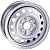 Trebl X40001 6x16 4*100 ET52 DIA54.1 Silver Штампованный