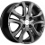 Khomen KHW 1503 6x15 4*100 ET46 DIA54.1 Gray Литой Khomen KHW 1503 6x15 4*100 ET46 DIA54.1 Gray Литой