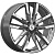 K&K КР014 8x20 5*112 ET41 DIA57.1 Diamond gloss graphite Литой
