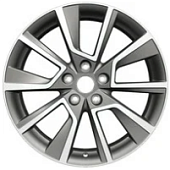 Khomen KHW 1802 7x18 5*108 ET33 DIA60.1 Gray-FP Литой