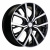 Khomen KHW 1806 7x18 5*112 ET43 DIA57.1 Black-FP Литой Khomen KHW 1806 7x18 5*112 ET43 DIA57.1 Black-FP Литой