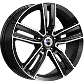 K&K Танаис 7x18 5*108 ET49 DIA67.1 Алмаз черный Литой